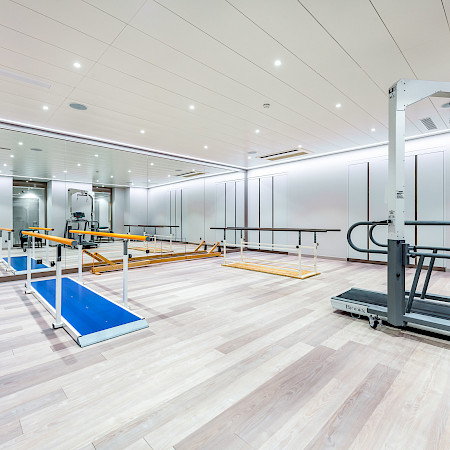 Salle de physiothérapie - Clinique Valmont